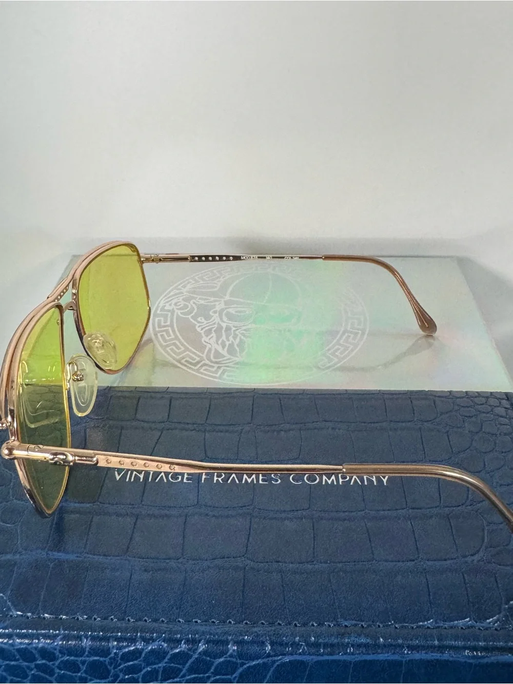Yellow Lens Men's Sunglasses - Vintage Style